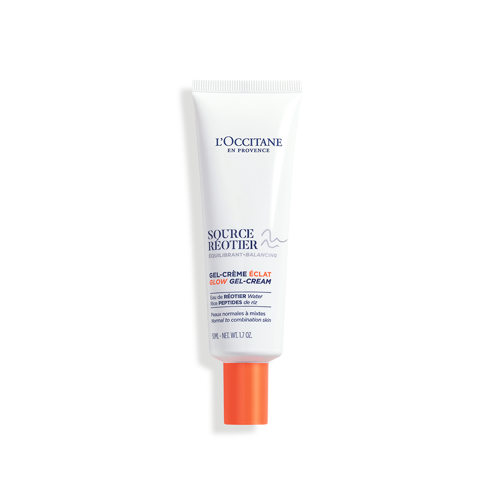 Gel Creme Facial Glow Source Réotier 50ml
